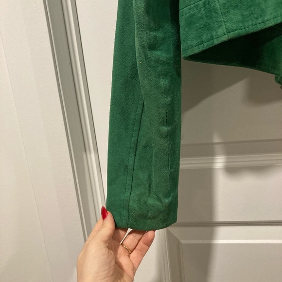 Suede moto jacket - Picture 4 of 5